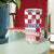 Croatia Football 2025 Custom Tumbler Cup White Hrvatska Kockasti - Pula Arena