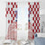 Croatia Football 2025 Custom Window Curtain White Hrvatska Kockasti - Pula Arena
