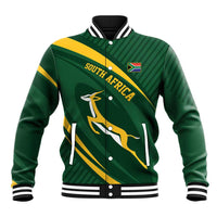 Personalized South Africa Rugby Bokke Baseball Jacket Minimalism Style