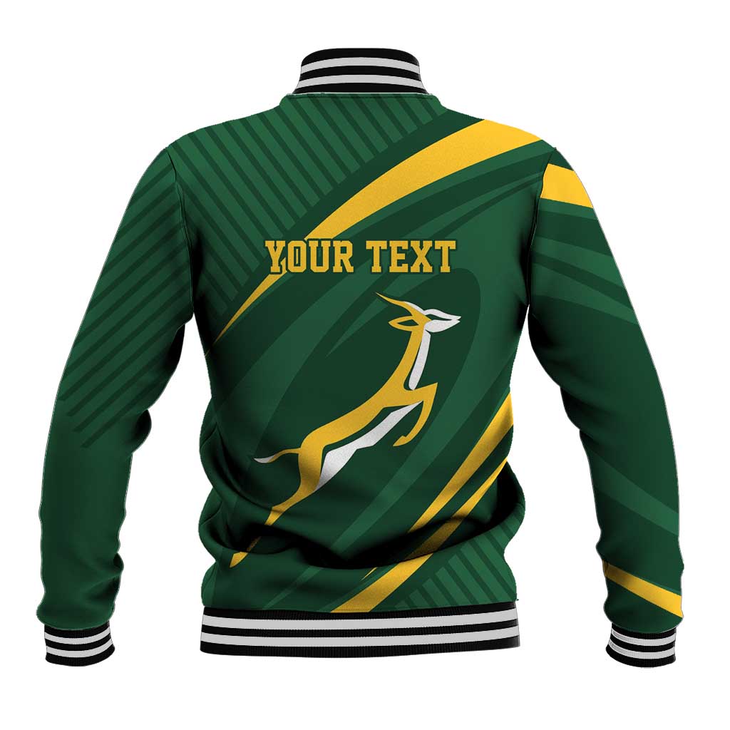 Personalized South Africa Rugby Bokke Baseball Jacket Minimalism Style