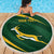 Personalized South Africa Rugby Bokke Beach Blanket Minimalism Style