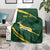 Personalized South Africa Rugby Bokke Blanket Minimalism Style
