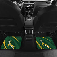 Personalized South Africa Rugby Bokke Car Mats Minimalism Style
