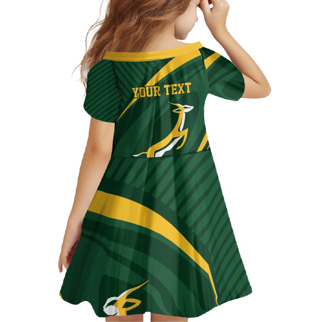 Personalized South Africa Rugby Bokke Family Matching Mermaid Dress and Hawaiian Shirt Minimalism Style