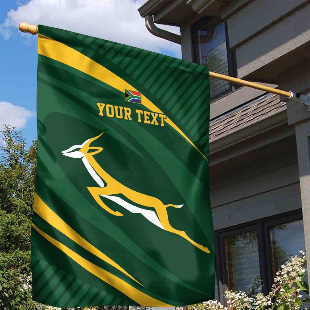 Personalized South Africa Rugby Bokke Garden Flag Minimalism Style