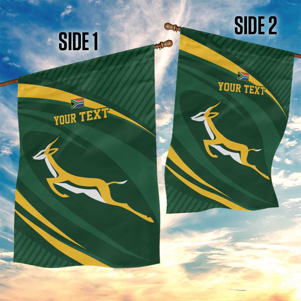 Personalized South Africa Rugby Bokke Garden Flag Minimalism Style
