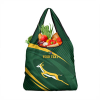 Personalized South Africa Rugby Bokke Grocery Bag Minimalism Style