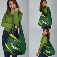 Personalized South Africa Rugby Bokke Grocery Bag Minimalism Style
