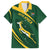 Personalized South Africa Rugby Bokke Hawaiian Shirt Minimalism Style