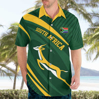 Personalized South Africa Rugby Bokke Hawaiian Shirt Minimalism Style