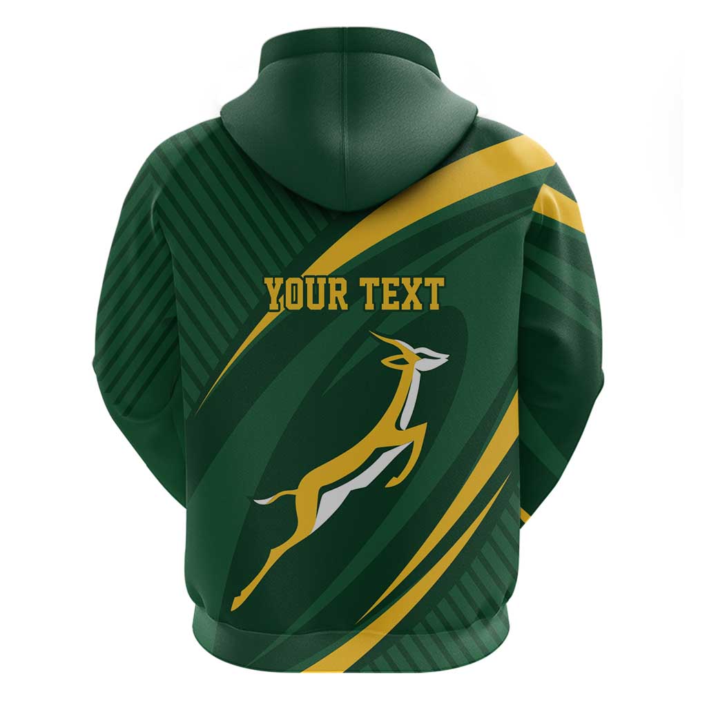 Personalized South Africa Rugby Bokke Hoodie Minimalism Style