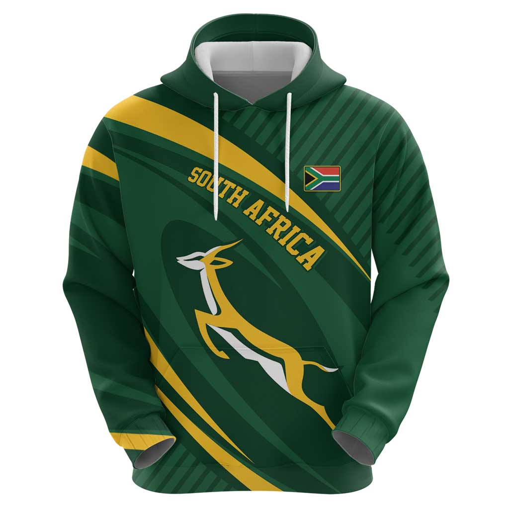 Personalized South Africa Rugby Bokke Hoodie Minimalism Style
