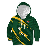 Personalized South Africa Rugby Bokke Kid Hoodie Minimalism Style