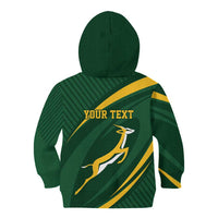 Personalized South Africa Rugby Bokke Kid Hoodie Minimalism Style