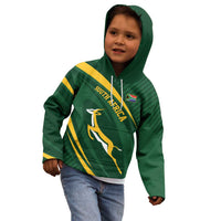 Personalized South Africa Rugby Bokke Kid Hoodie Minimalism Style