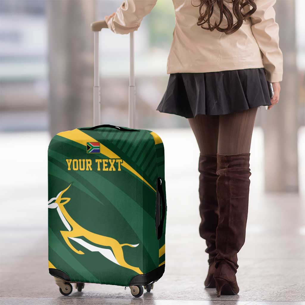 Personalized South Africa Rugby Bokke Luggage Cover Minimalism Style