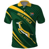 Personalized South Africa Rugby Bokke Polo Shirt Minimalism Style