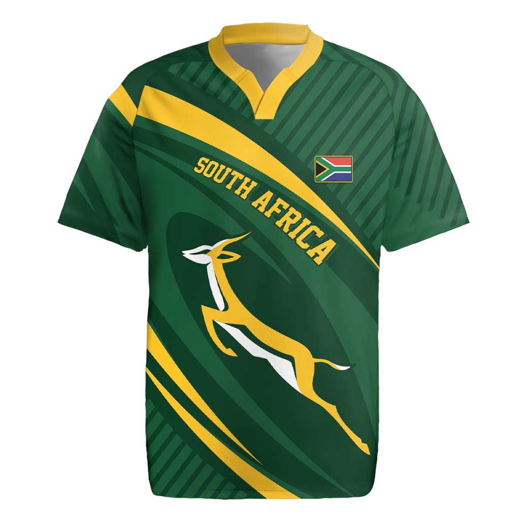 Personalized South Africa Rugby Bokke Rugby Jersey Minimalism Style