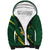 Personalized South Africa Rugby Bokke Sherpa Hoodie Minimalism Style