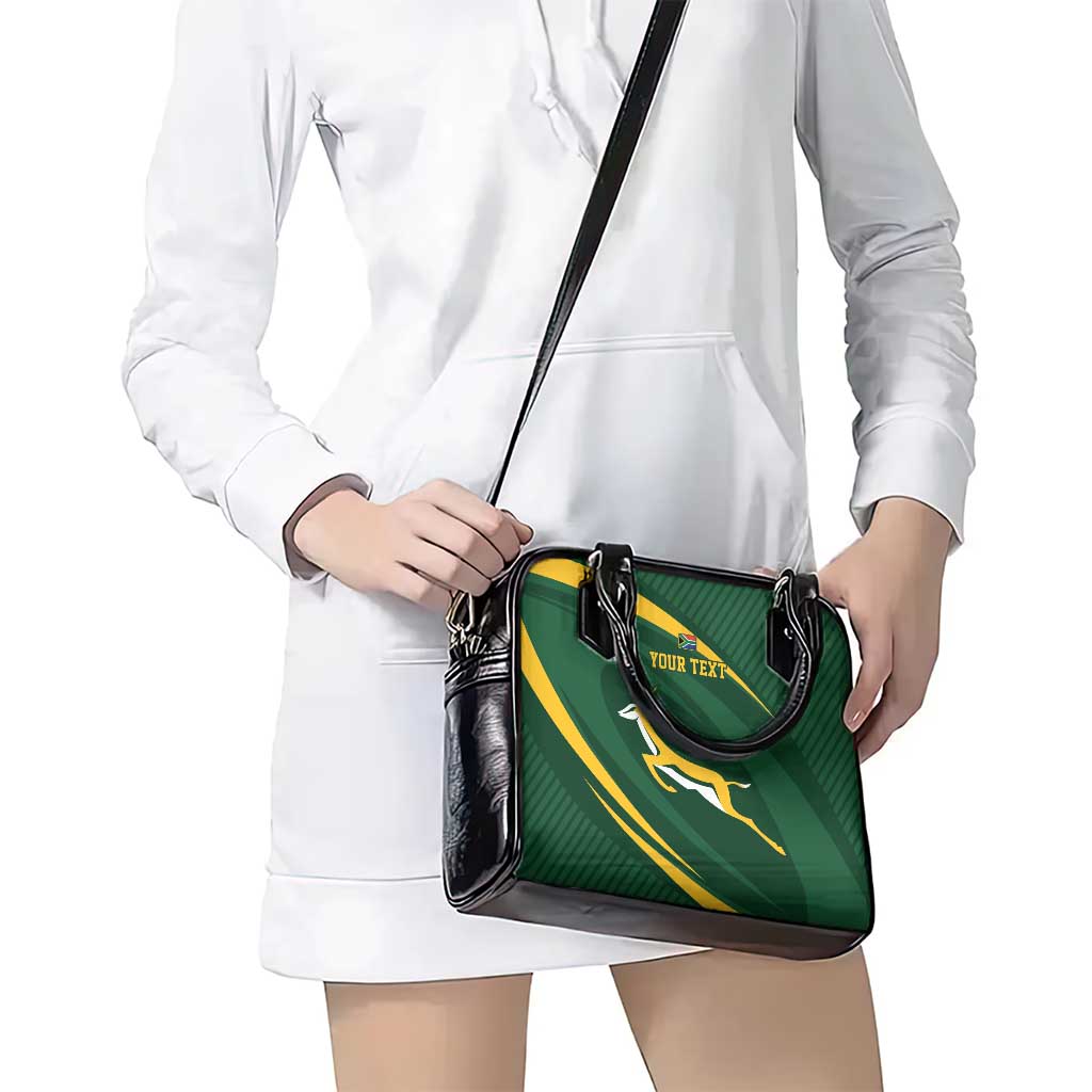 Personalized South Africa Rugby Bokke Shoulder Handbag Minimalism Style