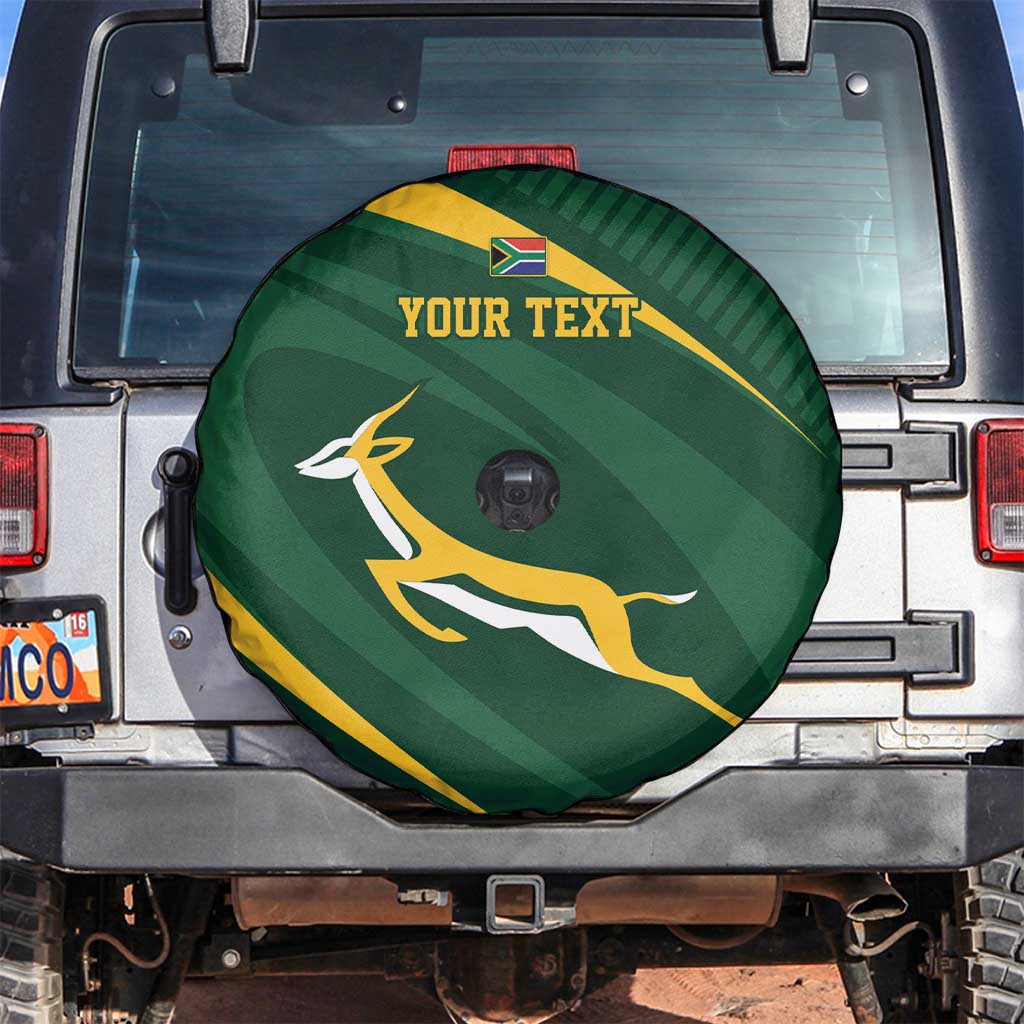 Personalized South Africa Rugby Bokke Spare Tire Cover Minimalism Style