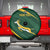 Personalized South Africa Rugby Bokke Spare Tire Cover Minimalism Style