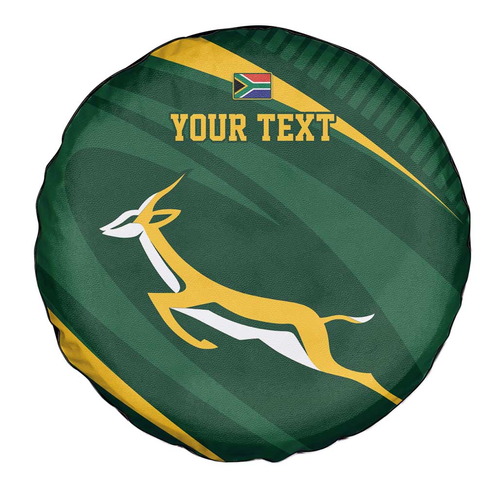 Personalized South Africa Rugby Bokke Spare Tire Cover Minimalism Style
