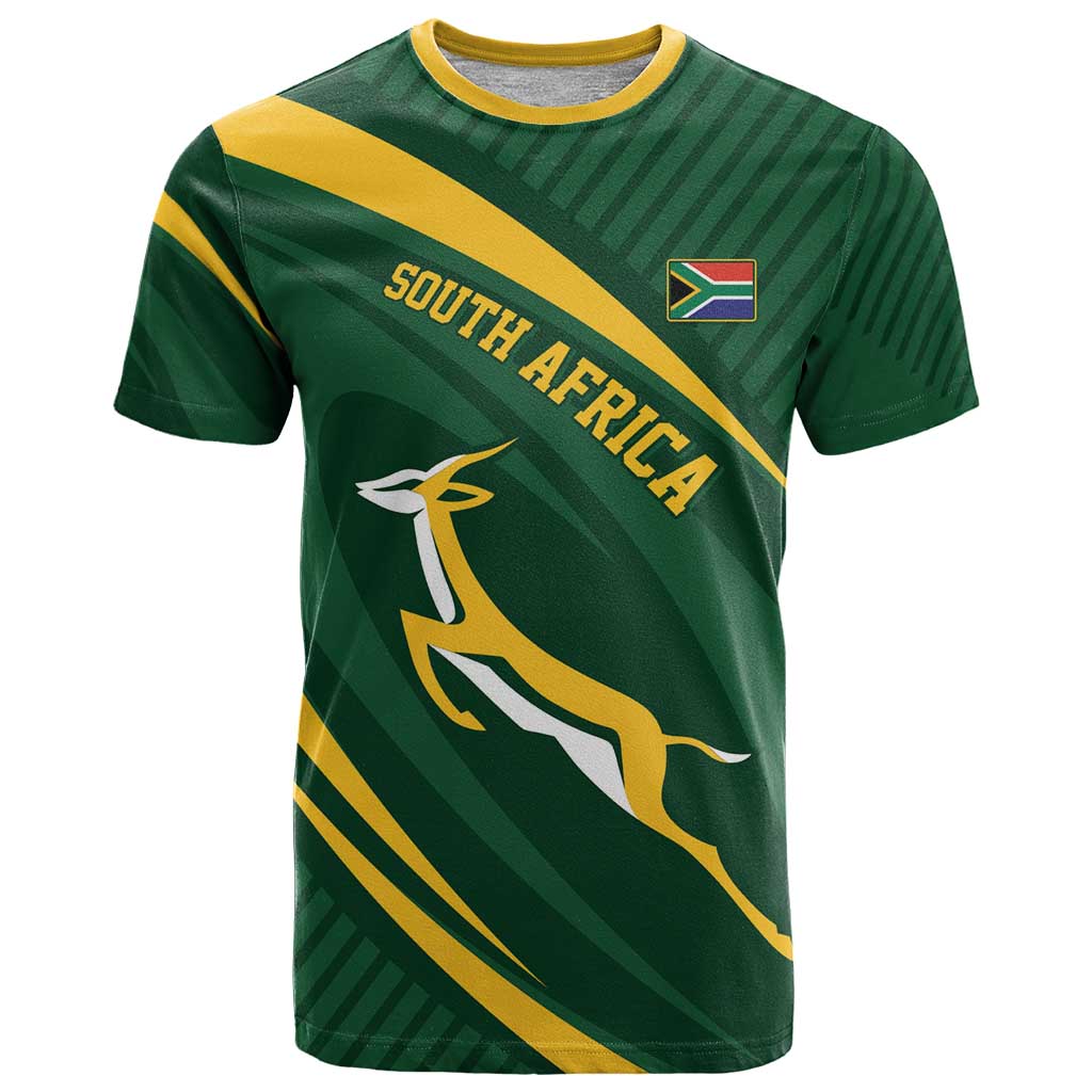 Personalized South Africa Rugby Bokke T Shirt Minimalism Style