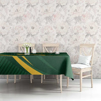 Personalized South Africa Rugby Bokke Tablecloth Minimalism Style