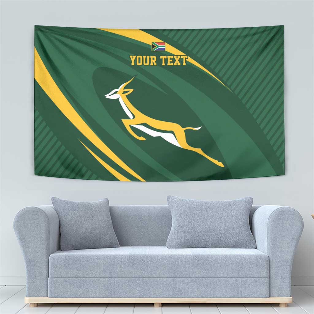 Personalized South Africa Rugby Bokke Tapestry Minimalism Style