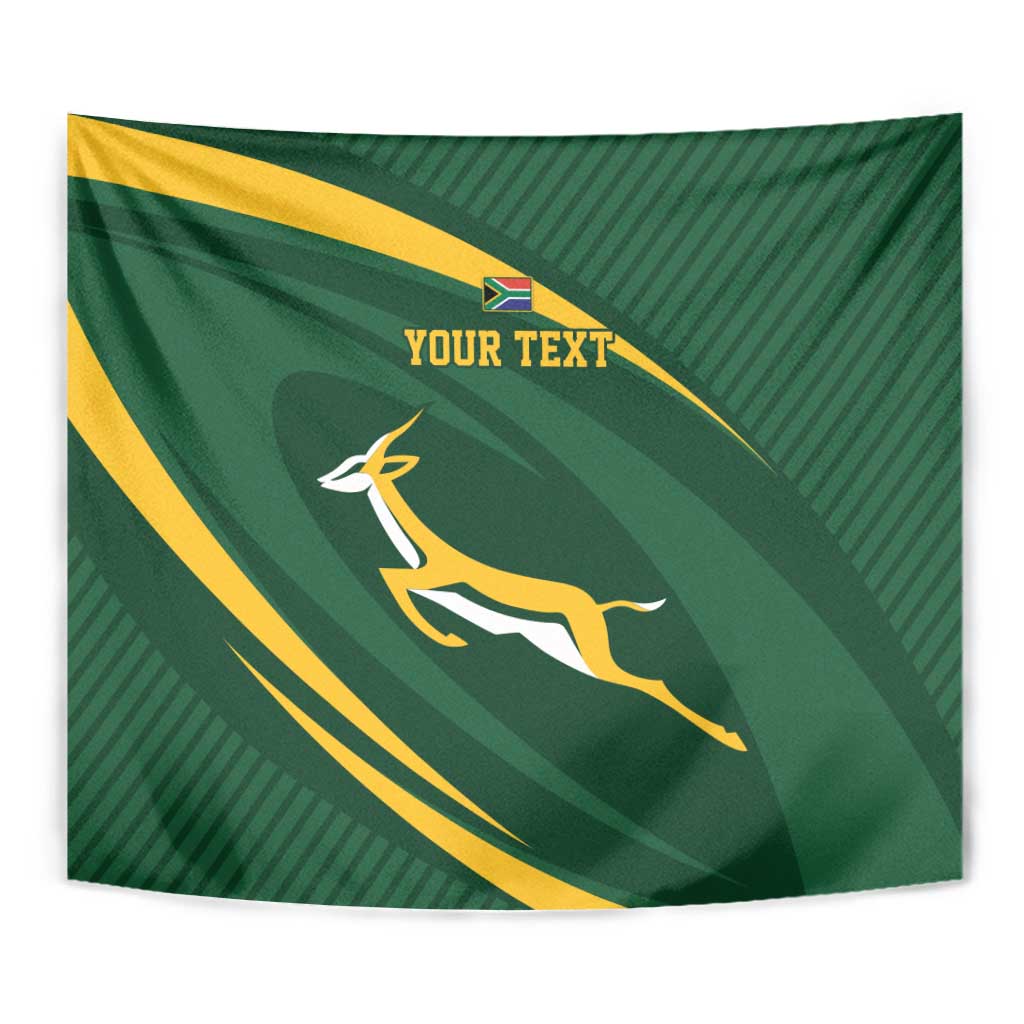 Personalized South Africa Rugby Bokke Tapestry Minimalism Style