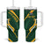 Personalized South Africa Rugby Bokke Tumbler With Handle Minimalism Style