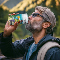 It's 5 o'clock Somewhere 4 in 1 Can Cooler Tumbler Beach Party - Wonder Print Shop