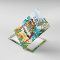 It's 5 o'clock Somewhere Canvas Wall Art Beach Party - Wonder Print Shop