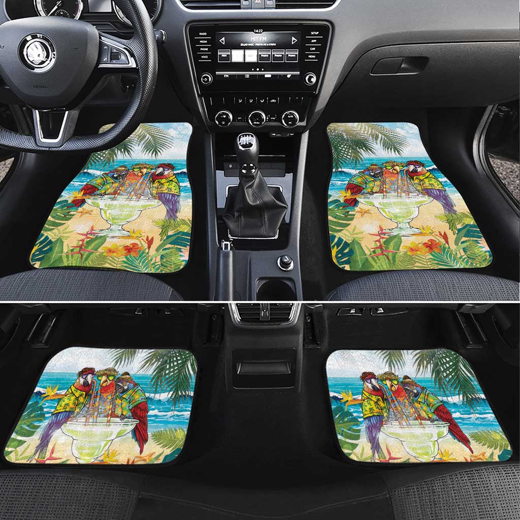 It's 5 o'clock Somewhere Car Mats Beach Party - Wonder Print Shop