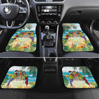 It's 5 o'clock Somewhere Car Mats Beach Party - Wonder Print Shop