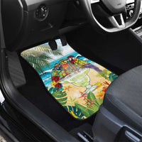 It's 5 o'clock Somewhere Car Mats Beach Party - Wonder Print Shop