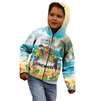 It's 5 o'clock Somewhere Kid Hoodie Beach Party - Wonder Print Shop