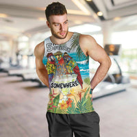 It's 5 o'clock Somewhere Men Tank Top Beach Party - Wonder Print Shop