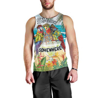 It's 5 o'clock Somewhere Men Tank Top Beach Party - Wonder Print Shop