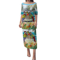 It's 5 o'clock Somewhere Puletasi Beach Party - Wonder Print Shop