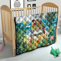 It's 5 o'clock Somewhere Quilt Beach Party - Wonder Print Shop