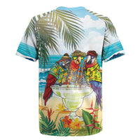 It's 5 o'clock Somewhere Rugby Jersey Beach Party - Wonder Print Shop