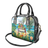 It's 5 o'clock Somewhere Shoulder Handbag Beach Party - Wonder Print Shop