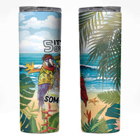 It's 5 o'clock Somewhere Skinny Tumbler Beach Party - Wonder Print Shop