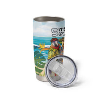 It's 5 o'clock Somewhere Tumbler Cup Beach Party - Wonder Print Shop