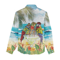 It's 5 o'clock Somewhere Women Casual Shirt Beach Party - Wonder Print Shop