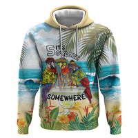 It's 5 o'clock Somewhere Zip Hoodie Beach Party - Wonder Print Shop