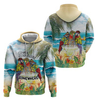 It's 5 o'clock Somewhere Zip Hoodie Beach Party - Wonder Print Shop
