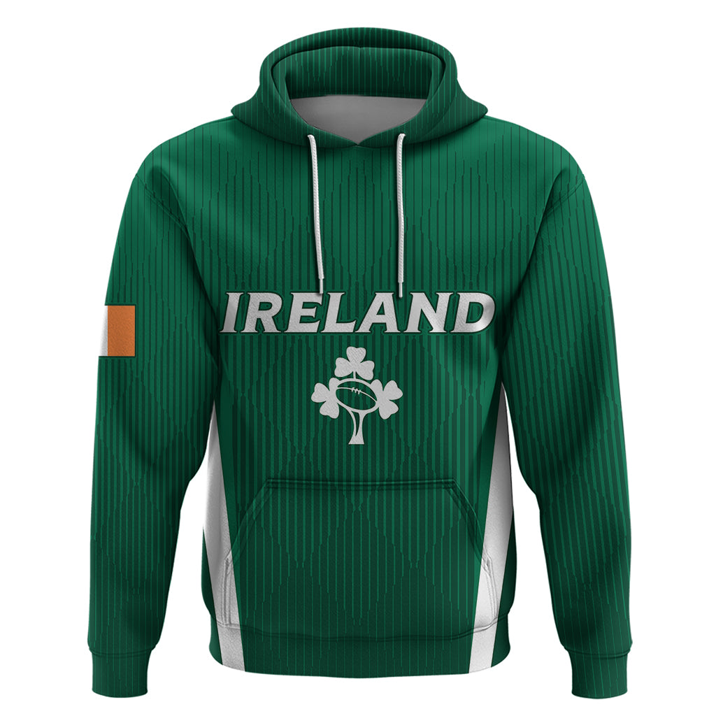 Personalised Ireland Rugby Hoodie World Cup 2023 GO Shamrocks - Wonder Print Shop